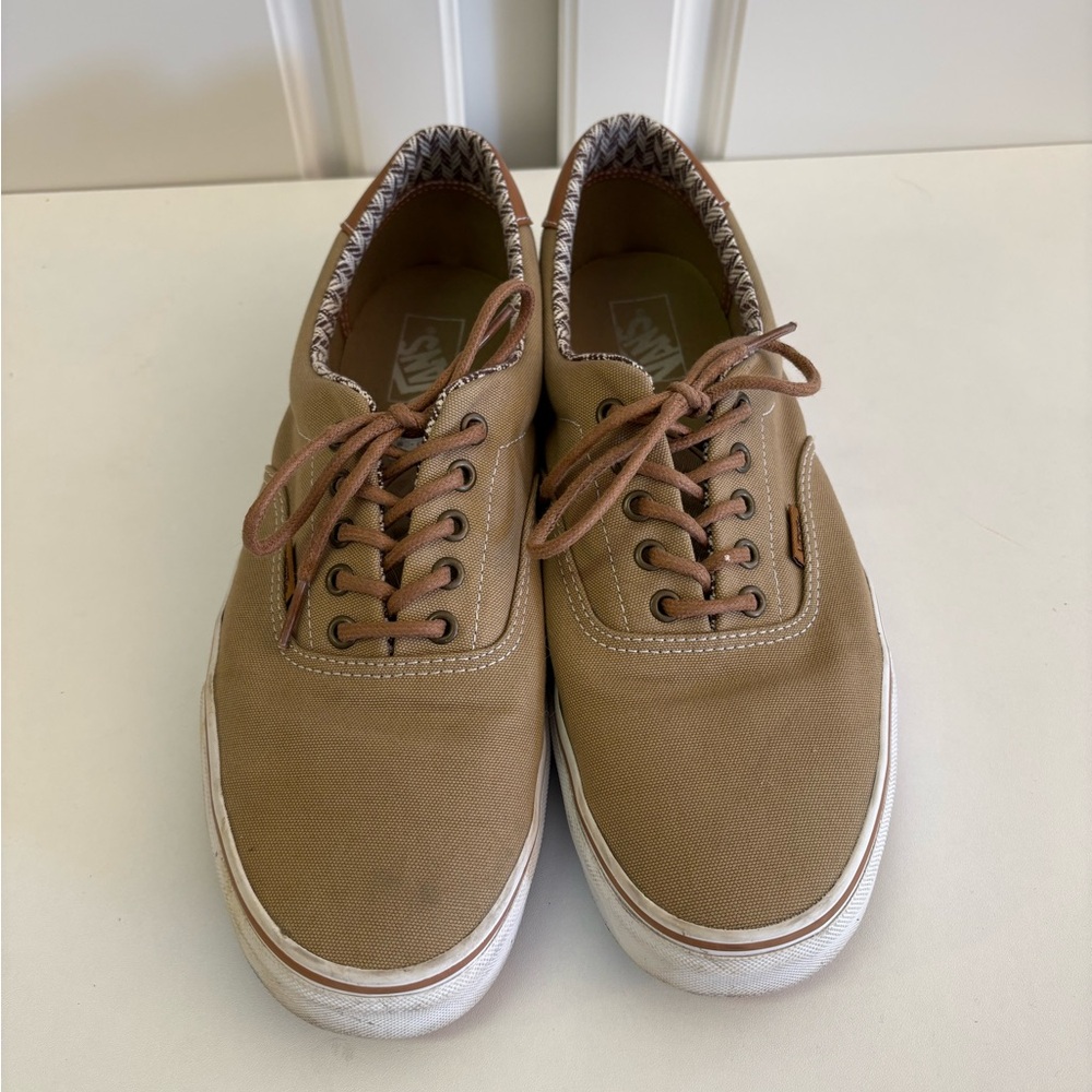 Men's Tan Vans Era 59